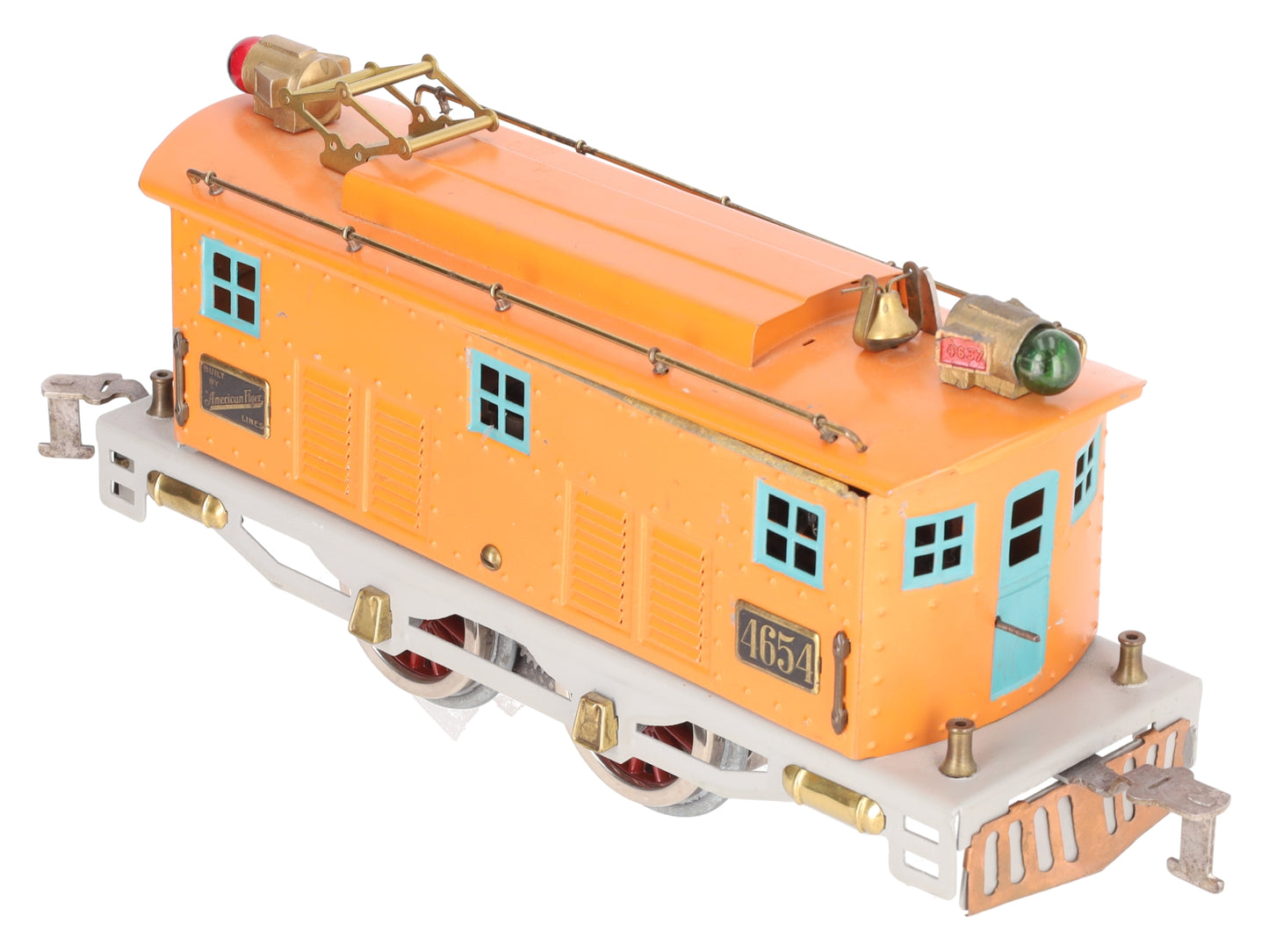 American Flyer 4654 Vintage Standard Gauge 0-4-0 Electric Locomotive