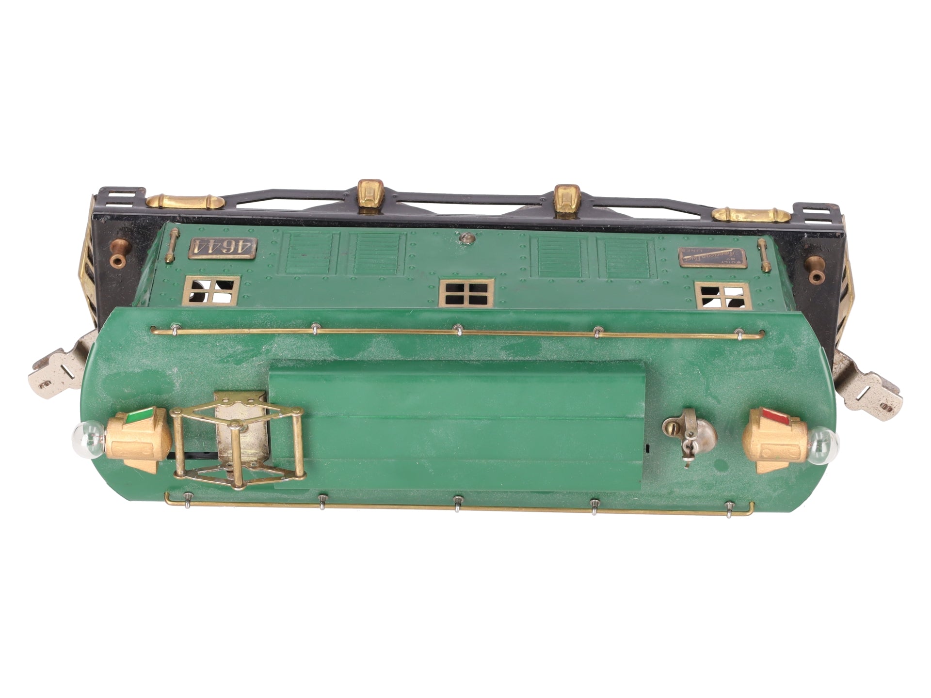 American Flyer 4644 Vintage Standard Gauge Green 0-4-0 Electric Locomotive