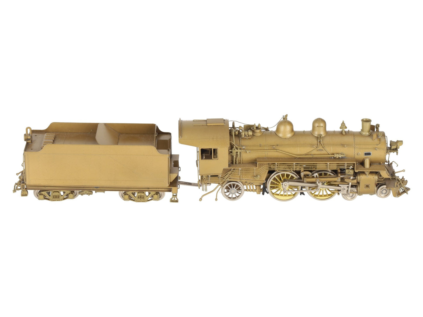 Overland HO Scale BRASS C&O 'A-16' 4-4-2 Steam Loco & Tender EX/Box