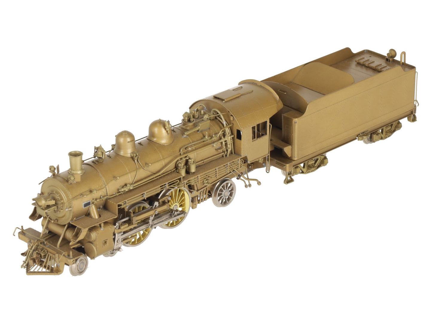 Overland HO Scale BRASS C&O 'A-16' 4-4-2 Steam Loco & Tender EX/Box