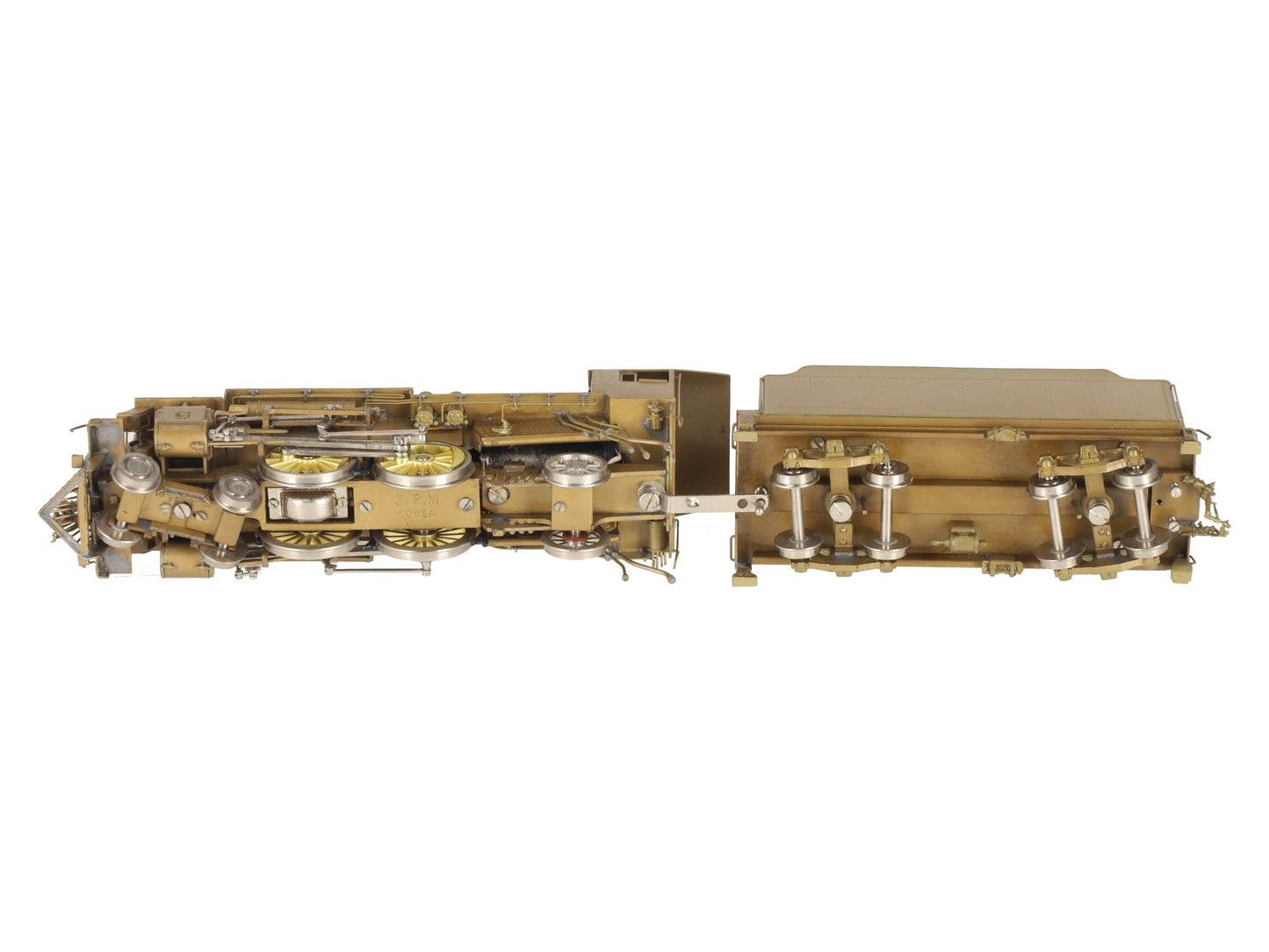 Overland HO Scale BRASS C&O 'A-16' 4-4-2 Steam Loco & Tender EX/Box