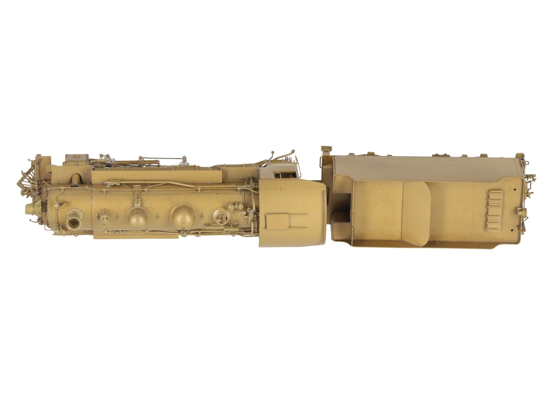 Overland HO Scale BRASS C&O 'A-16' 4-4-2 Steam Loco & Tender EX/Box
