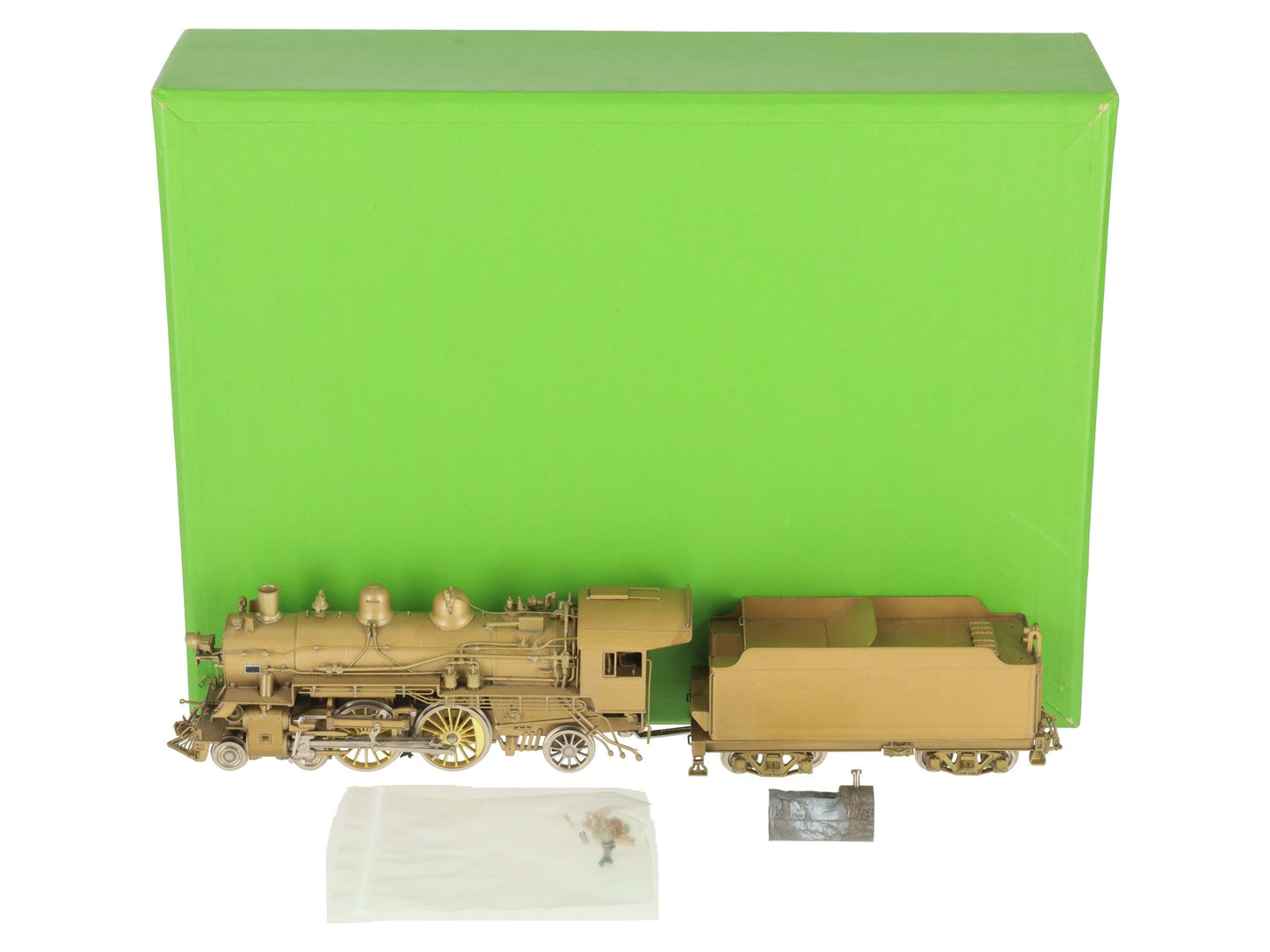 Overland HO Scale BRASS C&O 'A-16' 4-4-2 Steam Loco & Tender EX/Box