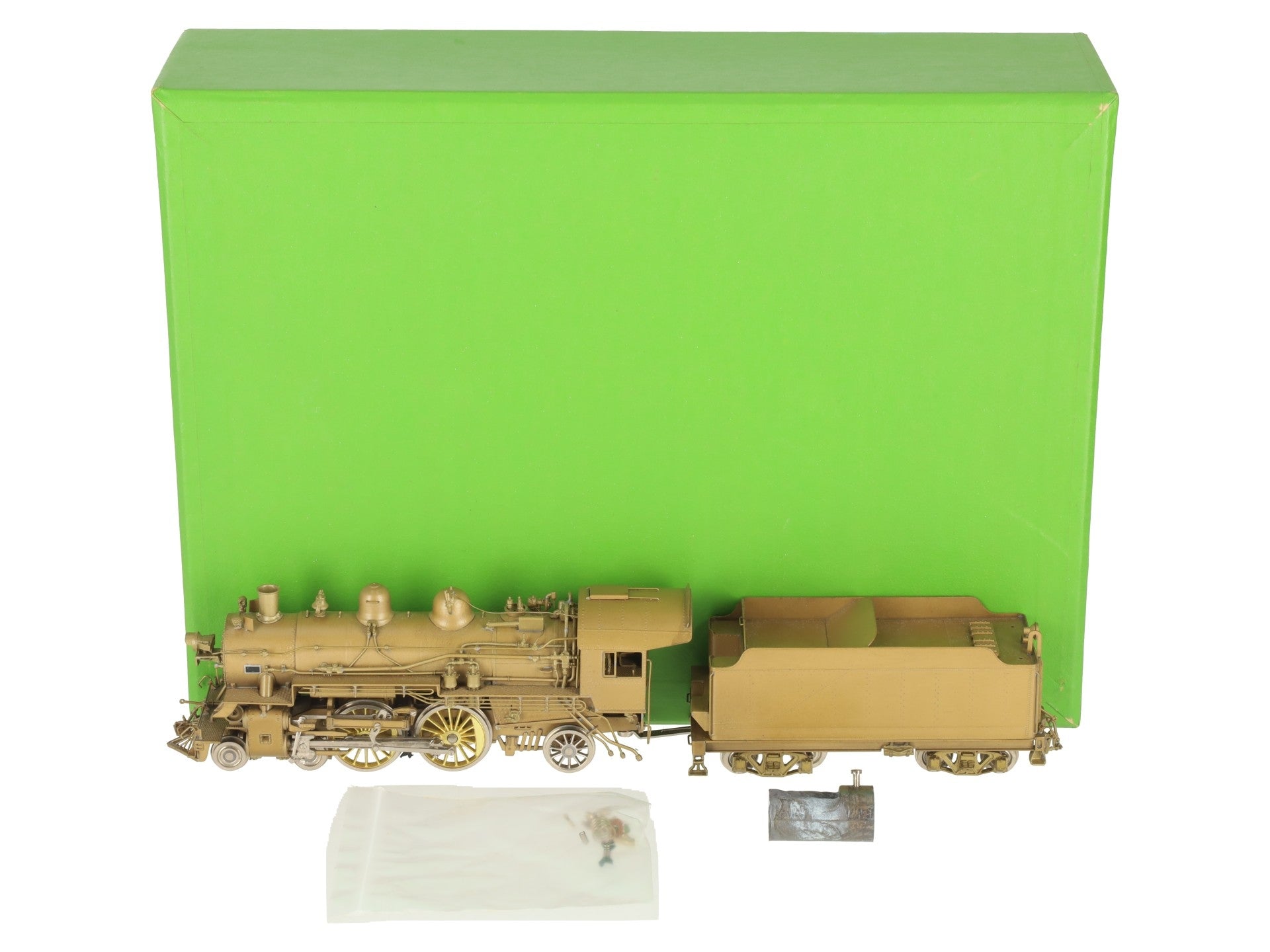 Overland HO Scale BRASS C&O 'A-16' 4-4-2 Steam Loco & Tender EX/Box