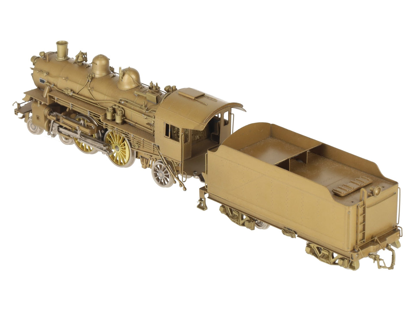 Overland HO Scale BRASS C&O 'A-16' 4-4-2 Steam Loco & Tender EX/Box