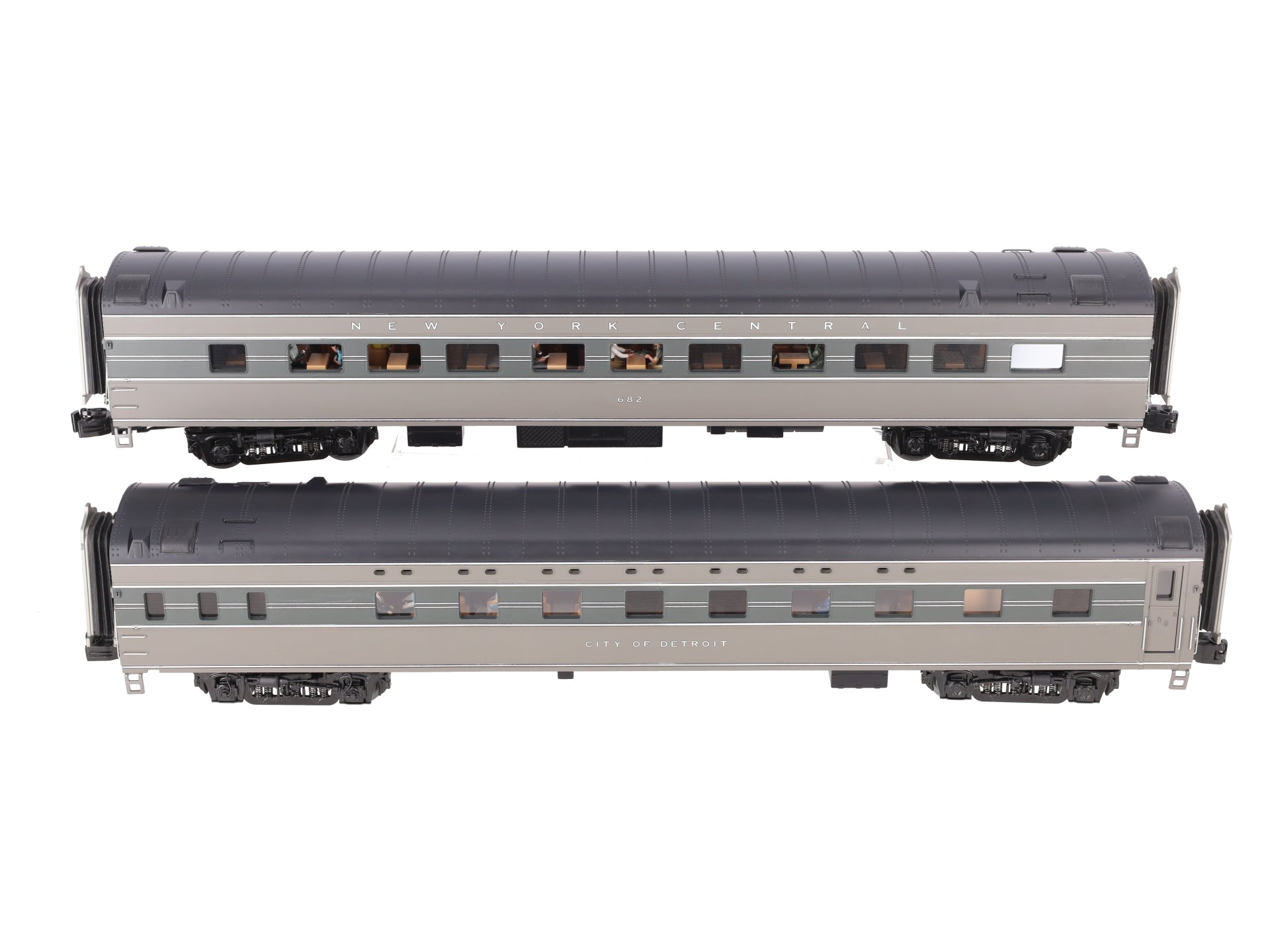 MTH 20-66237 O NYC 2-Car 70' Sleeper/Diner Passenger 2-Car Set
