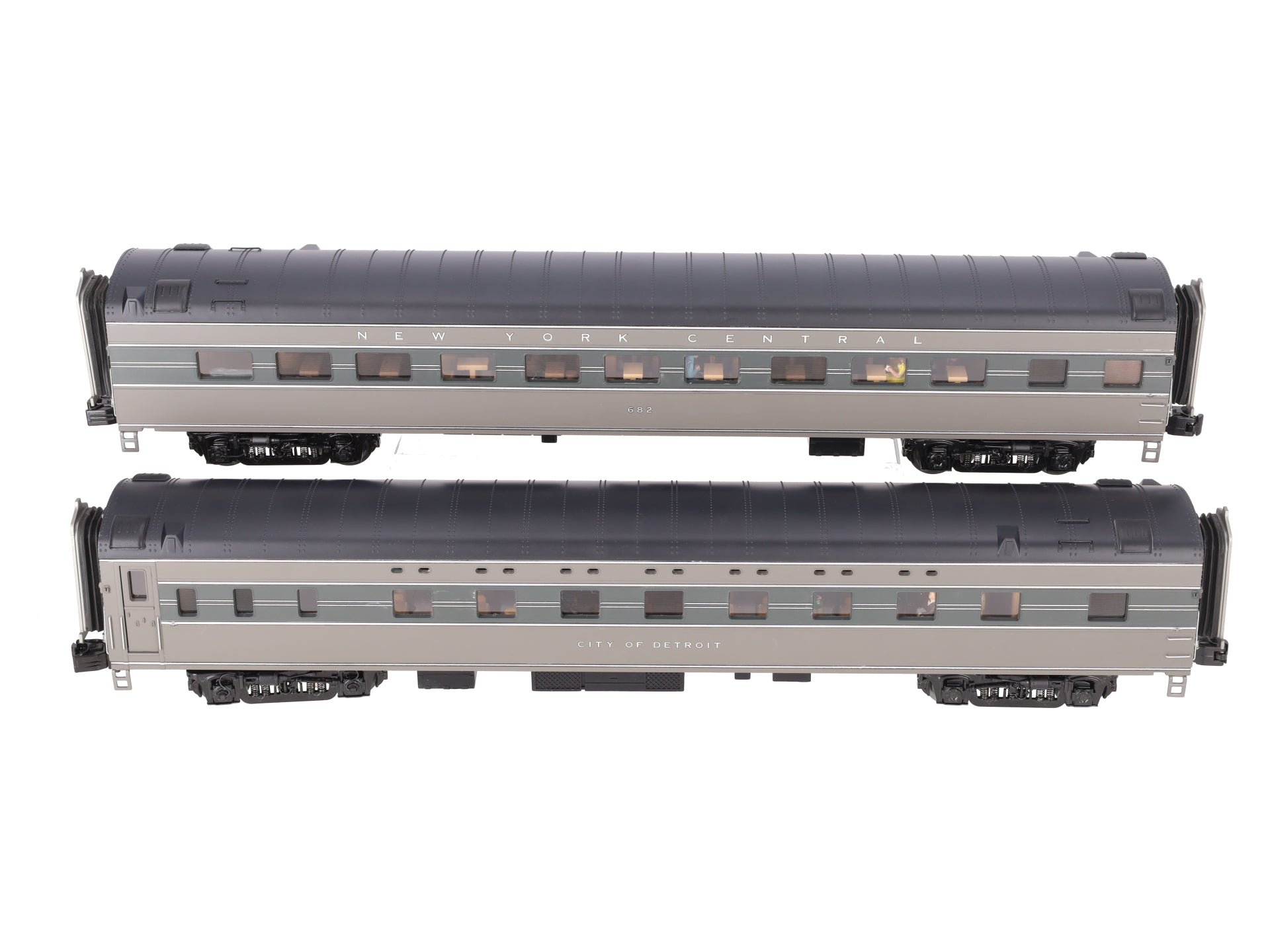 MTH 20-66237 O NYC 2-Car 70' Sleeper/Diner Passenger 2-Car Set