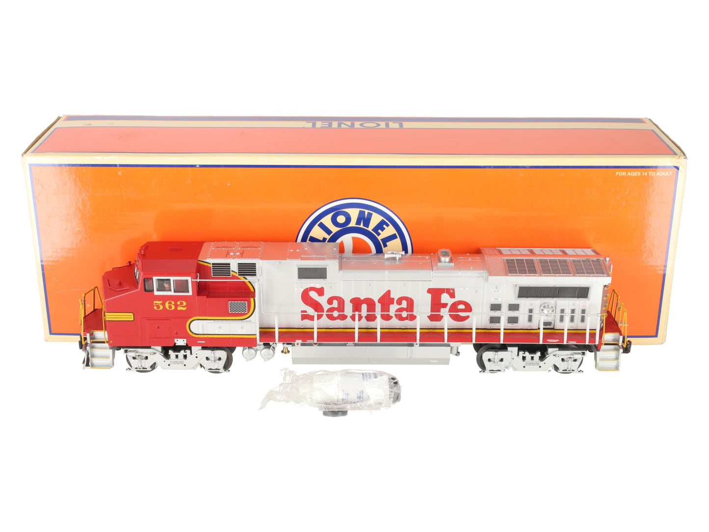 Lionel 6-28269 O AT&SF Dash 8-40BW Diesel Locomotive #562 EX/Box