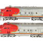 Lionel 2333 Vintage O Santa Fe F3 AA Diesel Set VG
