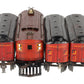 American Flyer 3011 Vintage O Gauge 0-4-0 Electric Loco w/Passenger Cars [4]