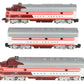 American Models S Scale Rock Island F7 ABA "DX" Hi-Rail w/ Sound EX/Box