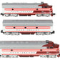 American Models S Scale Rock Island F7 ABA "DX" Hi-Rail w/ Sound EX/Box
