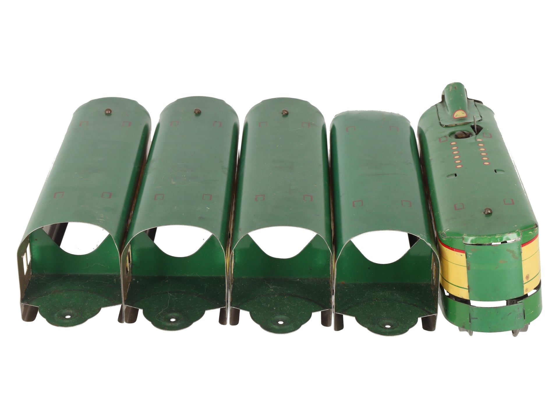 Marx M-10000 O Gauge Vintage UP Tinplate Passenger Train Set VG