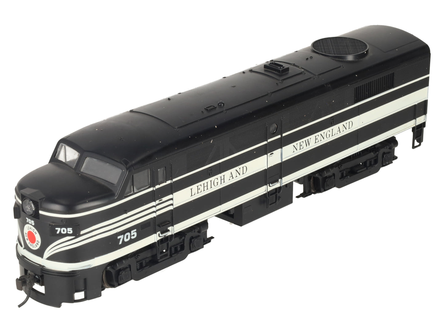 Weaver 6050 O Scale Lehigh & New England FA-2 Diesel Locomotive #705 - 2 Rail VG/Box
