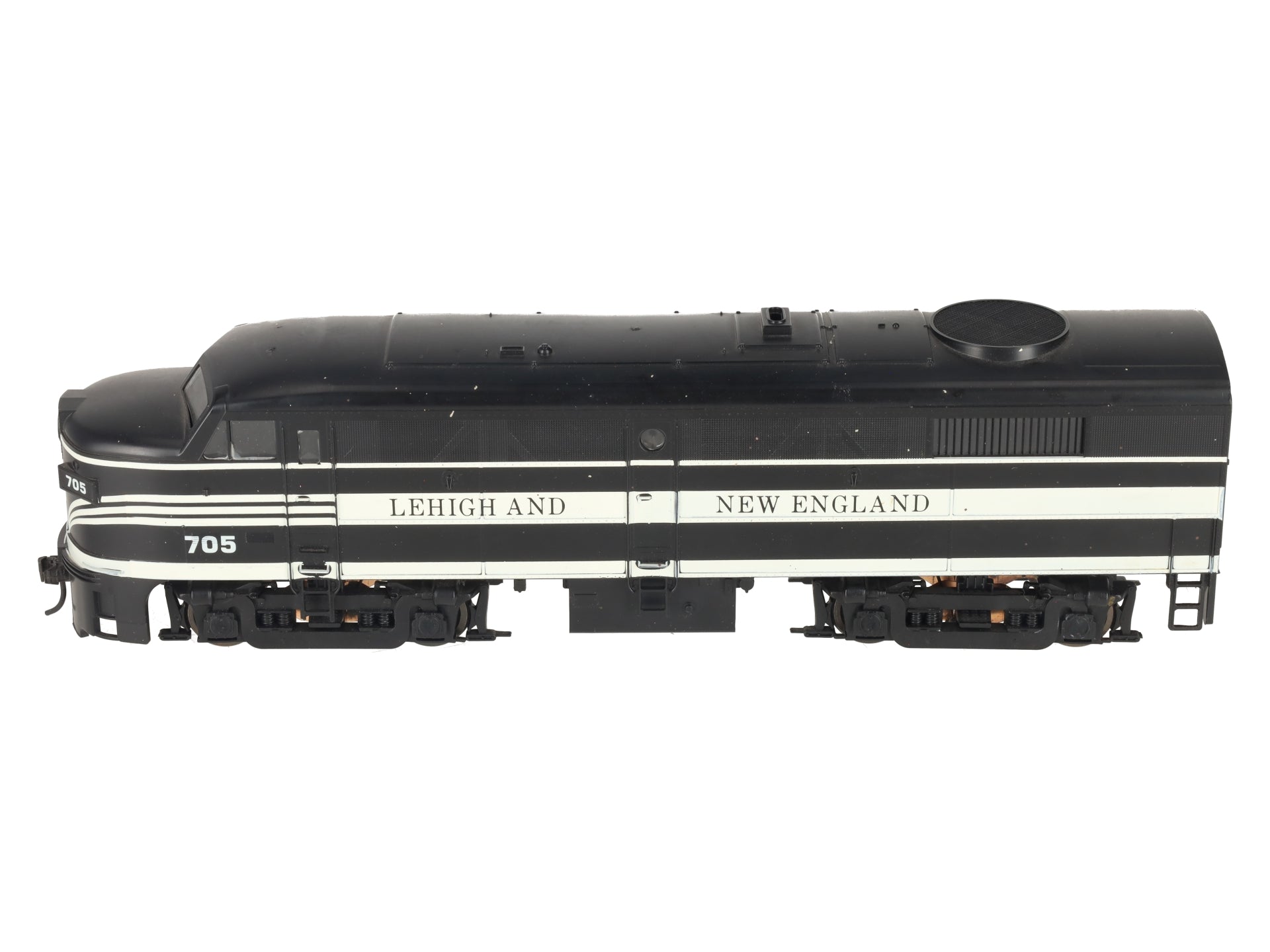 Weaver 6050 O Scale Lehigh & New England FA-2 Diesel Locomotive #705 - 2 Rail VG/Box