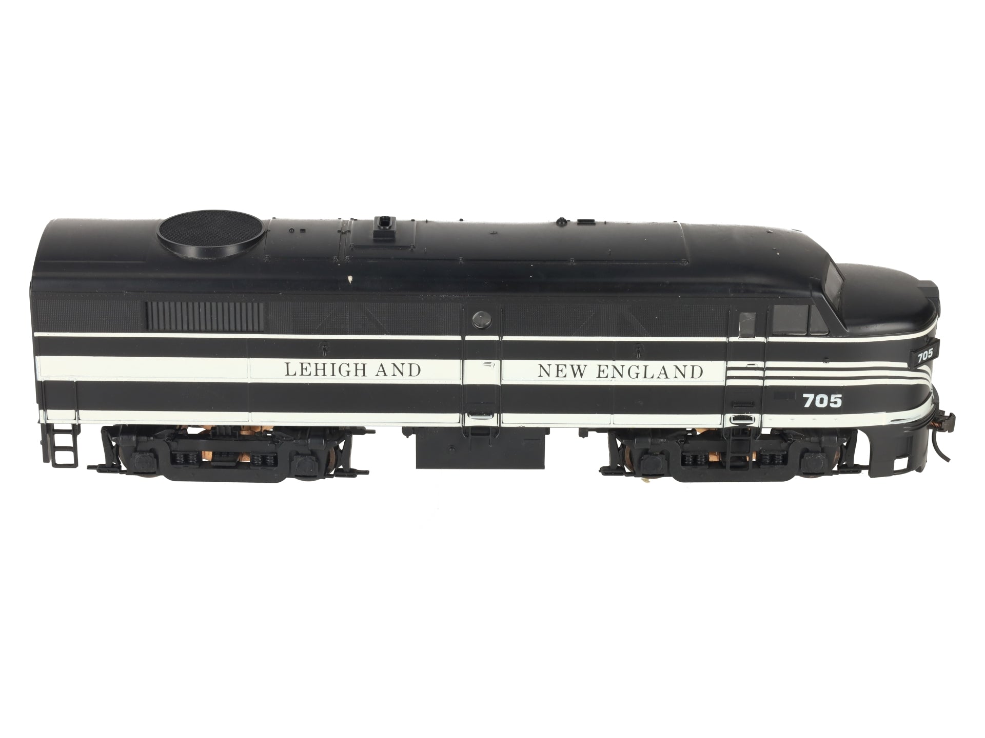Weaver 6050 O Scale Lehigh & New England FA-2 Diesel Locomotive #705 - 2 Rail VG/Box