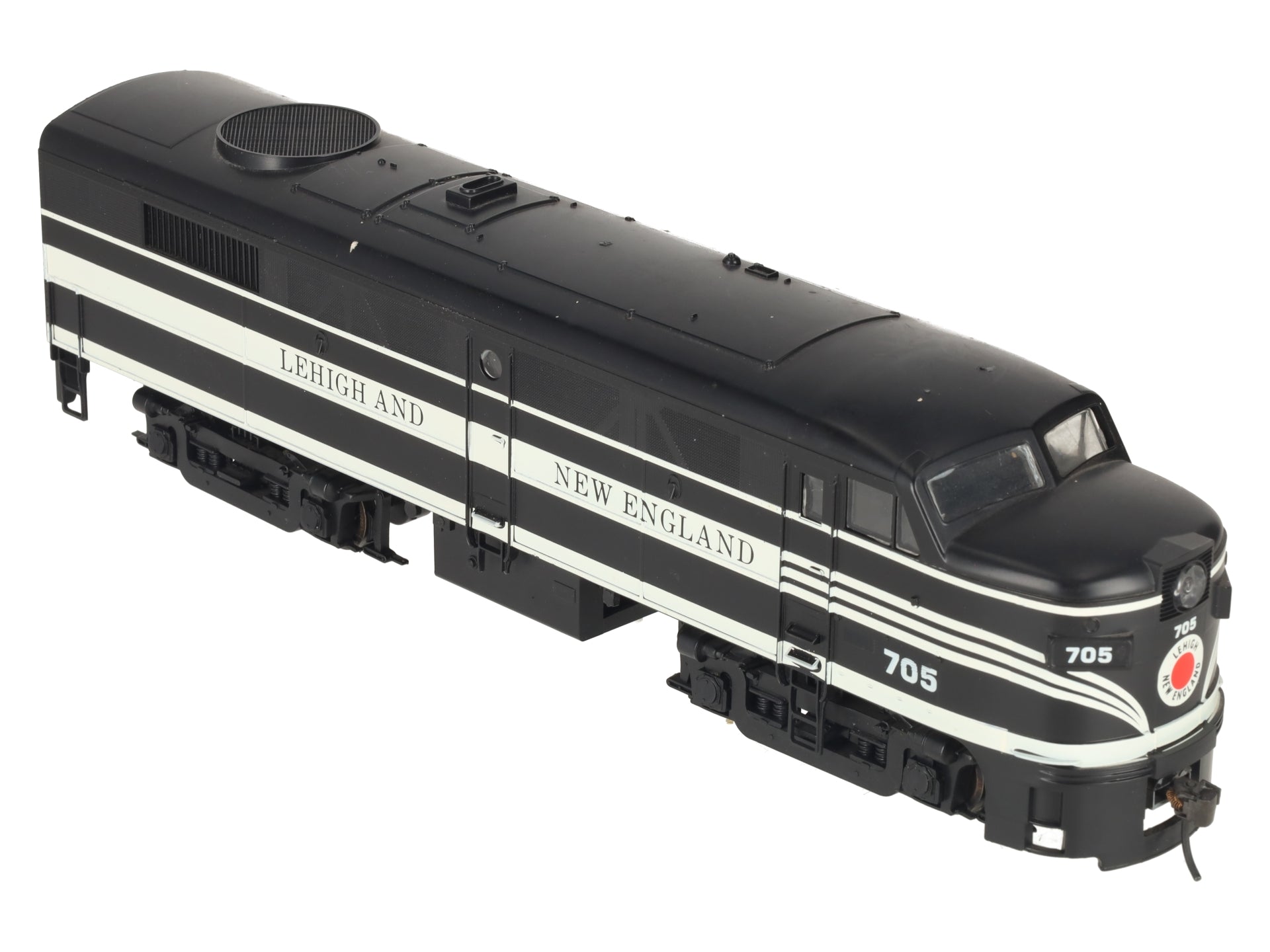 Weaver 6050 O Scale Lehigh & New England FA-2 Diesel Locomotive #705 - 2 Rail VG/Box