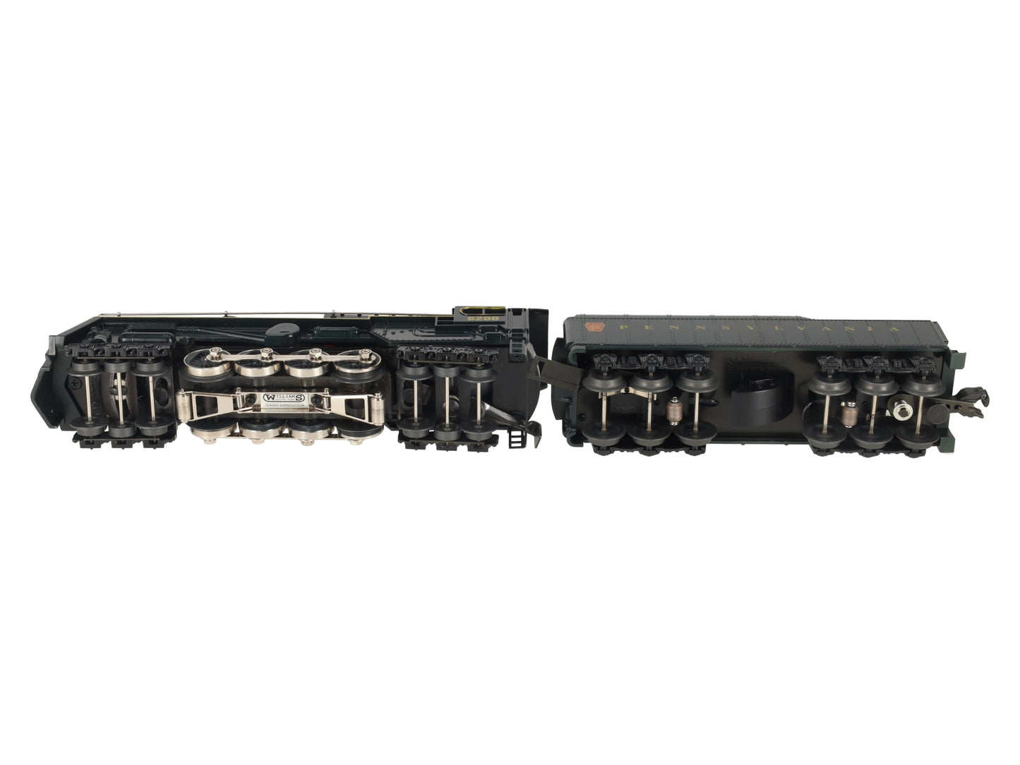 Williams S2-102 O Pennsylvania 6-8-6 Steam Engine & Tender #6200 w/Sound EX/Box