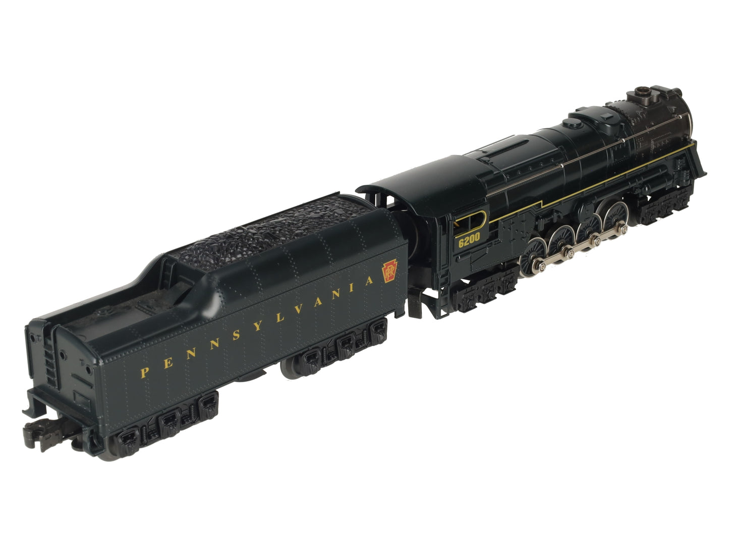 Williams S2-102 O Pennsylvania 6-8-6 Steam Engine & Tender #6200 w/Sound EX/Box