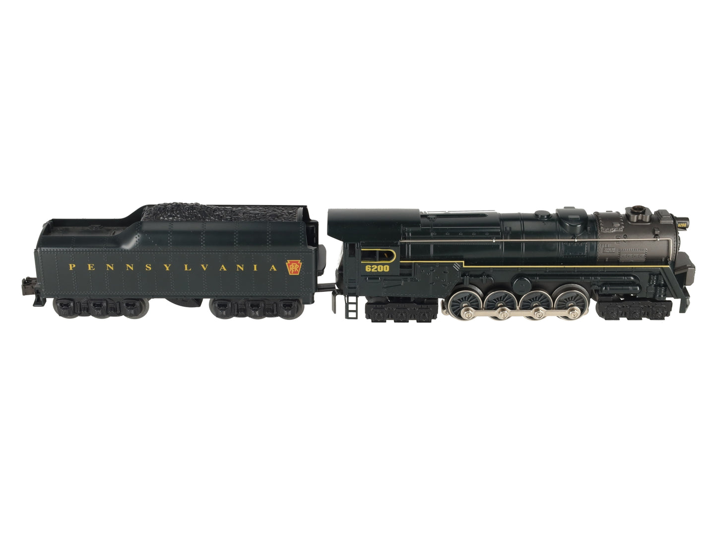 Williams S2-102 O Pennsylvania 6-8-6 Steam Engine & Tender #6200 w/Sound EX/Box