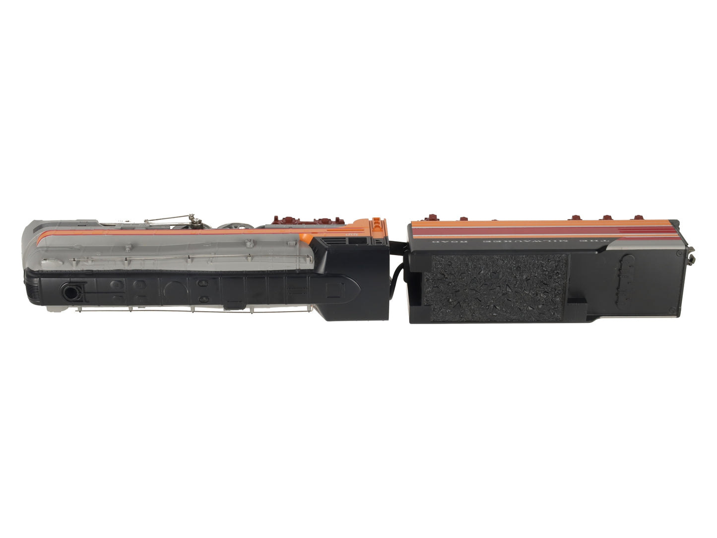 MTH 30-1127-1 O Gauge MILW 4-6-4 Hiawatha Steam Loco & Tender w/PS1 #100 EX/Box