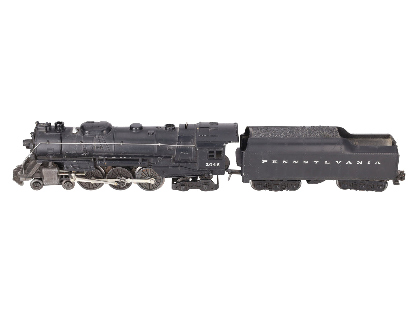 Lionel 2046 Vintage O 4-6-4 Steam Locomotive W/2671W Tender VG