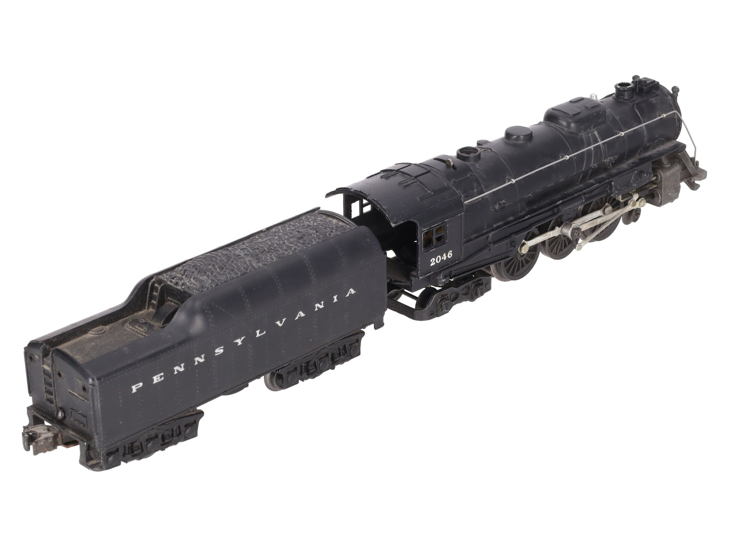 Lionel 2046 Vintage O 4-6-4 Steam Locomotive W/2671W Tender VG