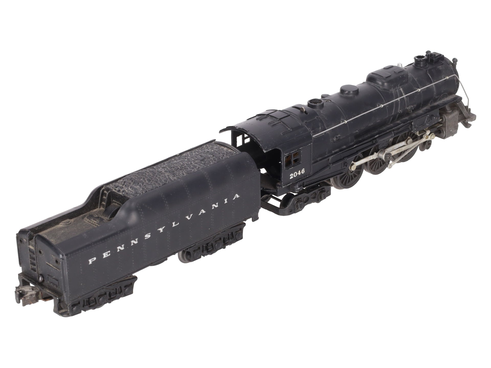 Lionel 2046 Vintage O 4-6-4 Steam Locomotive W/2671W Tender VG