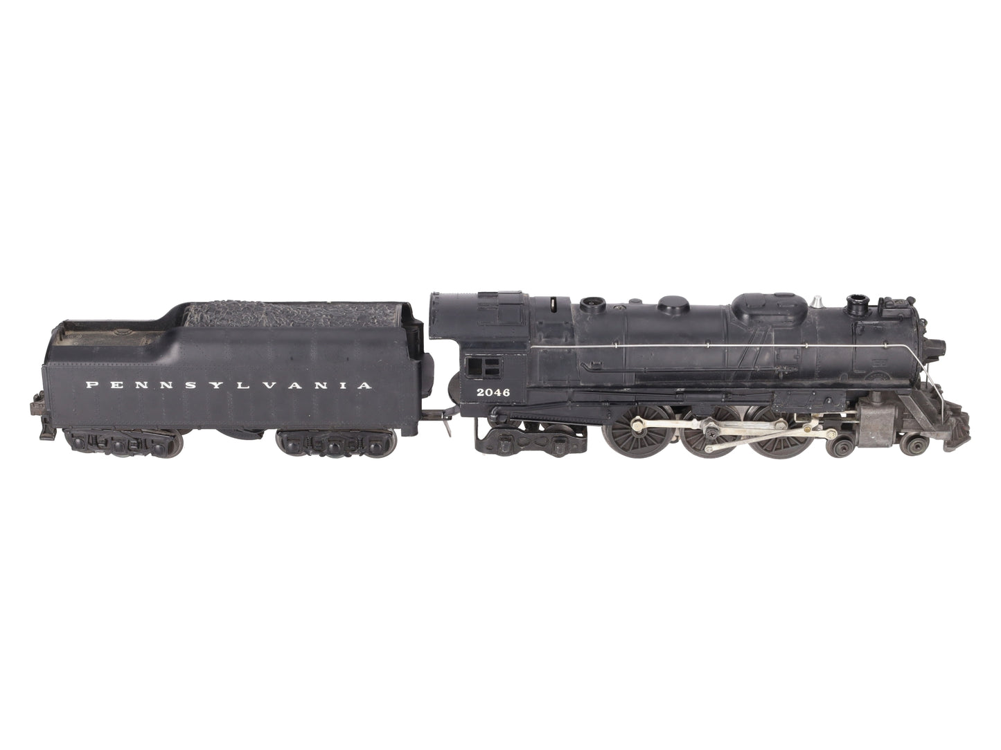 Lionel 2046 Vintage O 4-6-4 Steam Locomotive W/2671W Tender VG