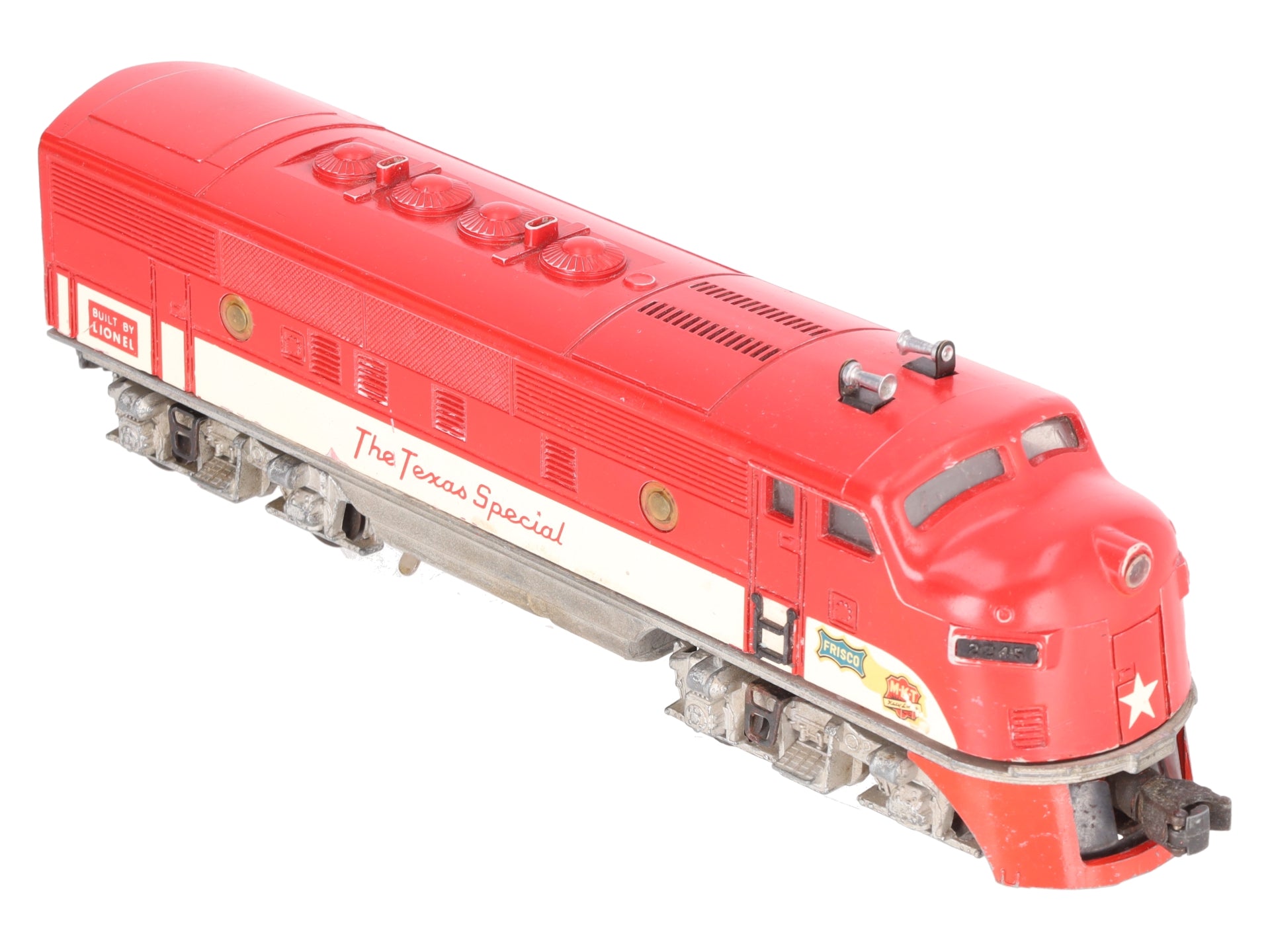 Lionel 2245P Vintage O Texas Special F-3 Powered A Diesel Locomotive VG/Box