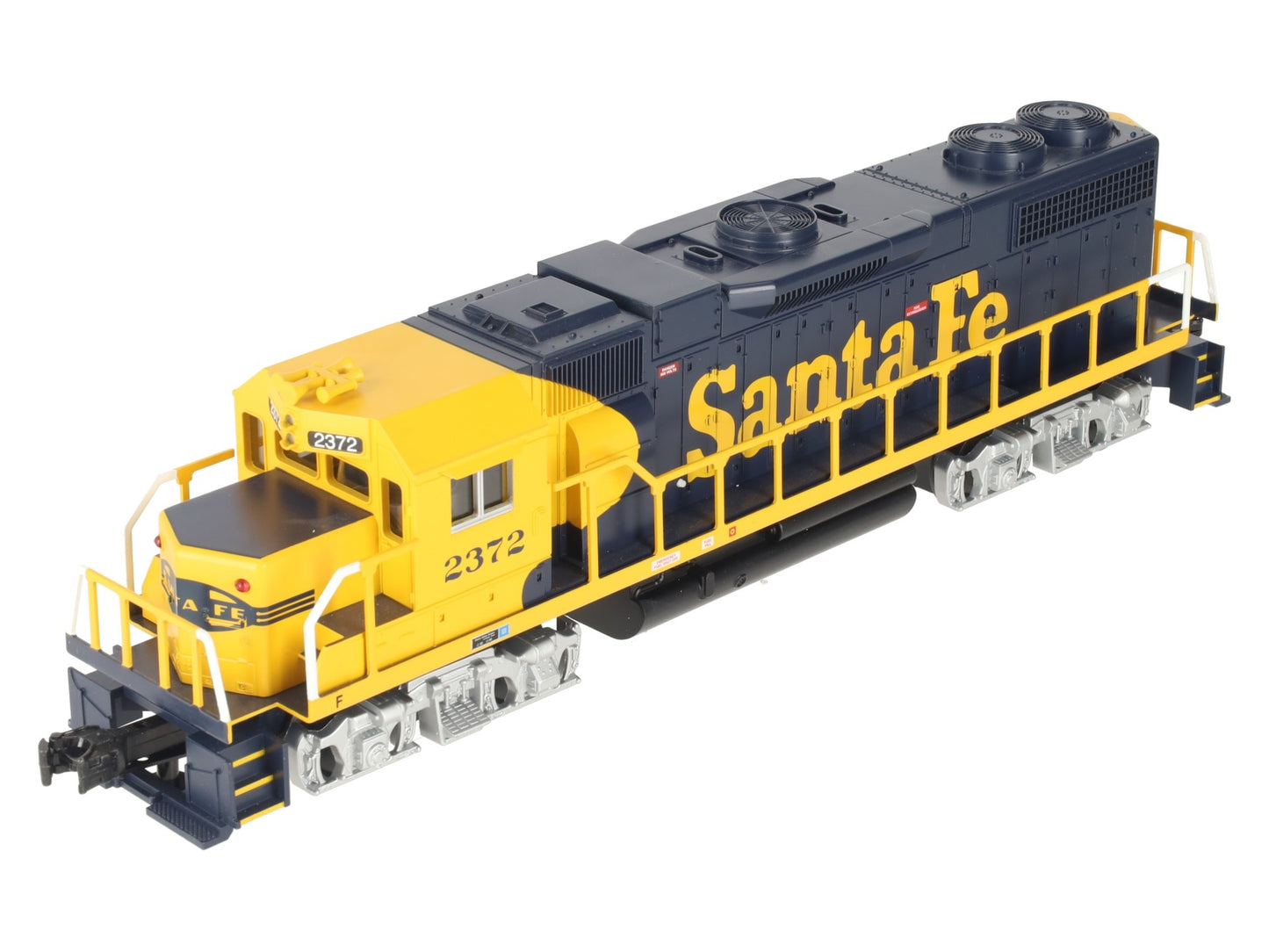 Williams 21225 O Santa Fe EMD GP38 Conventional 3-Rail Diesel Locomotive #2372