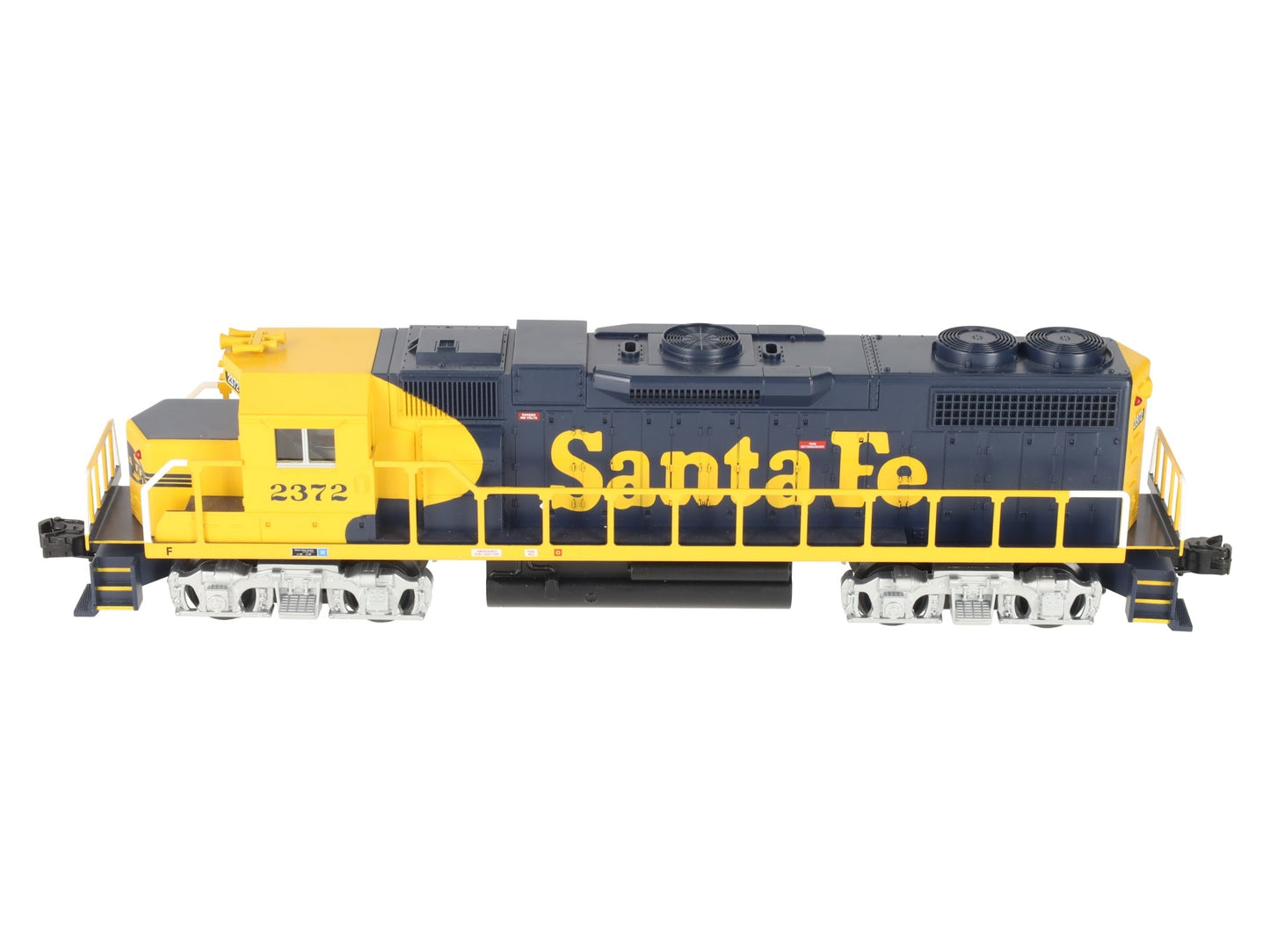 Williams 21225 O Santa Fe EMD GP38 Conventional 3-Rail Diesel Locomotive #2372