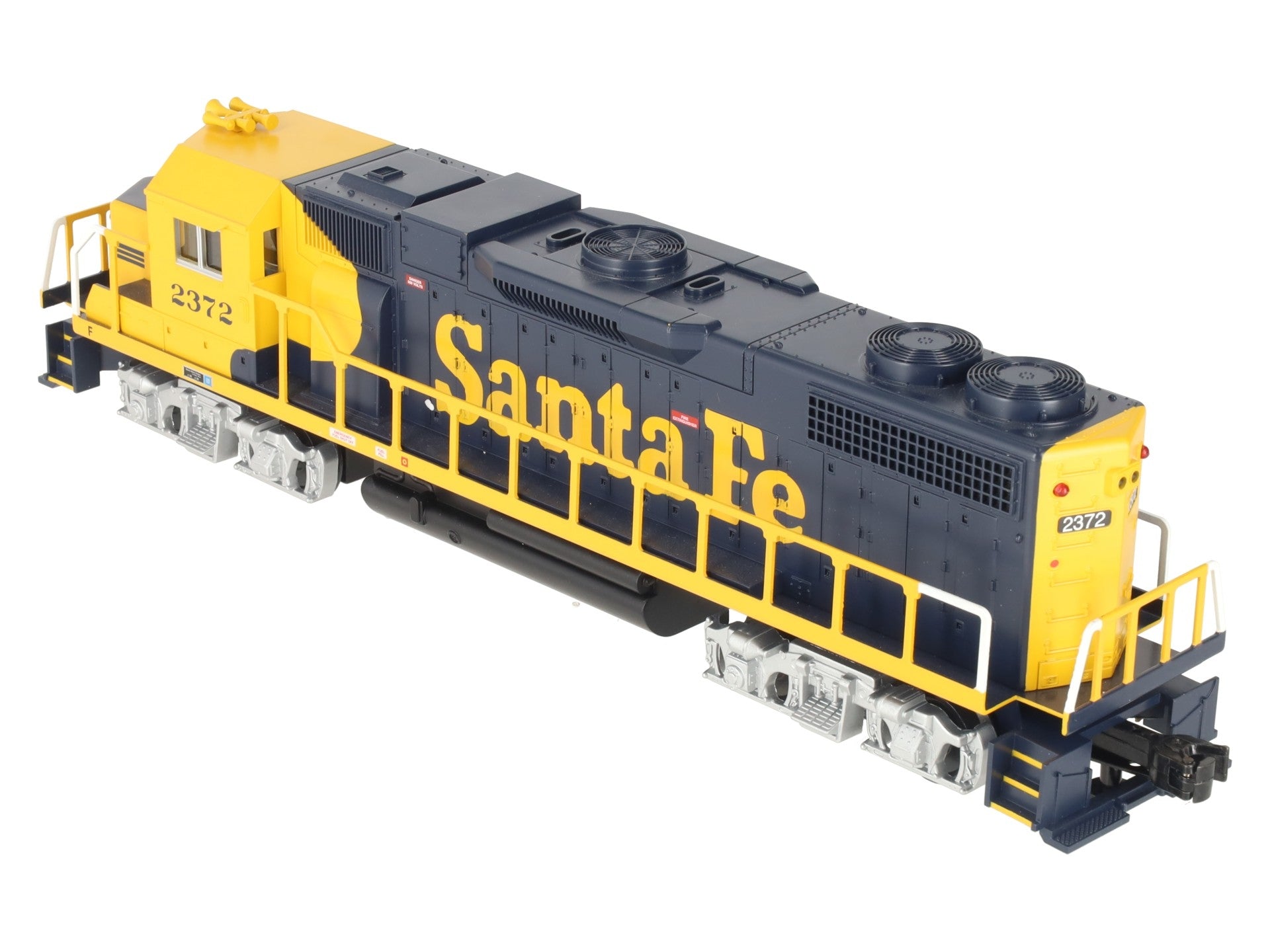 Williams 21225 O Santa Fe EMD GP38 Conventional 3-Rail Diesel Locomotive #2372 EX/Box