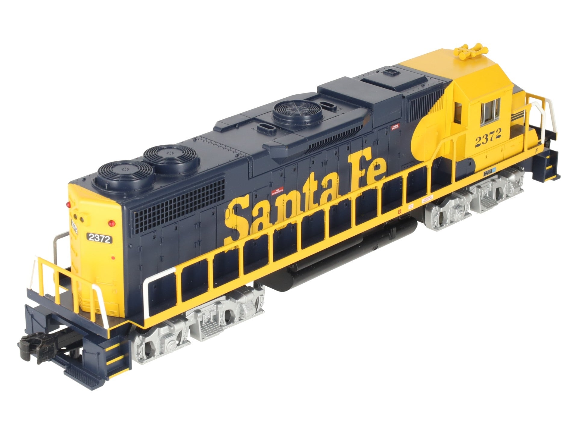 Williams 21225 O Santa Fe EMD GP38 Conventional 3-Rail Diesel Locomotive #2372 EX/Box