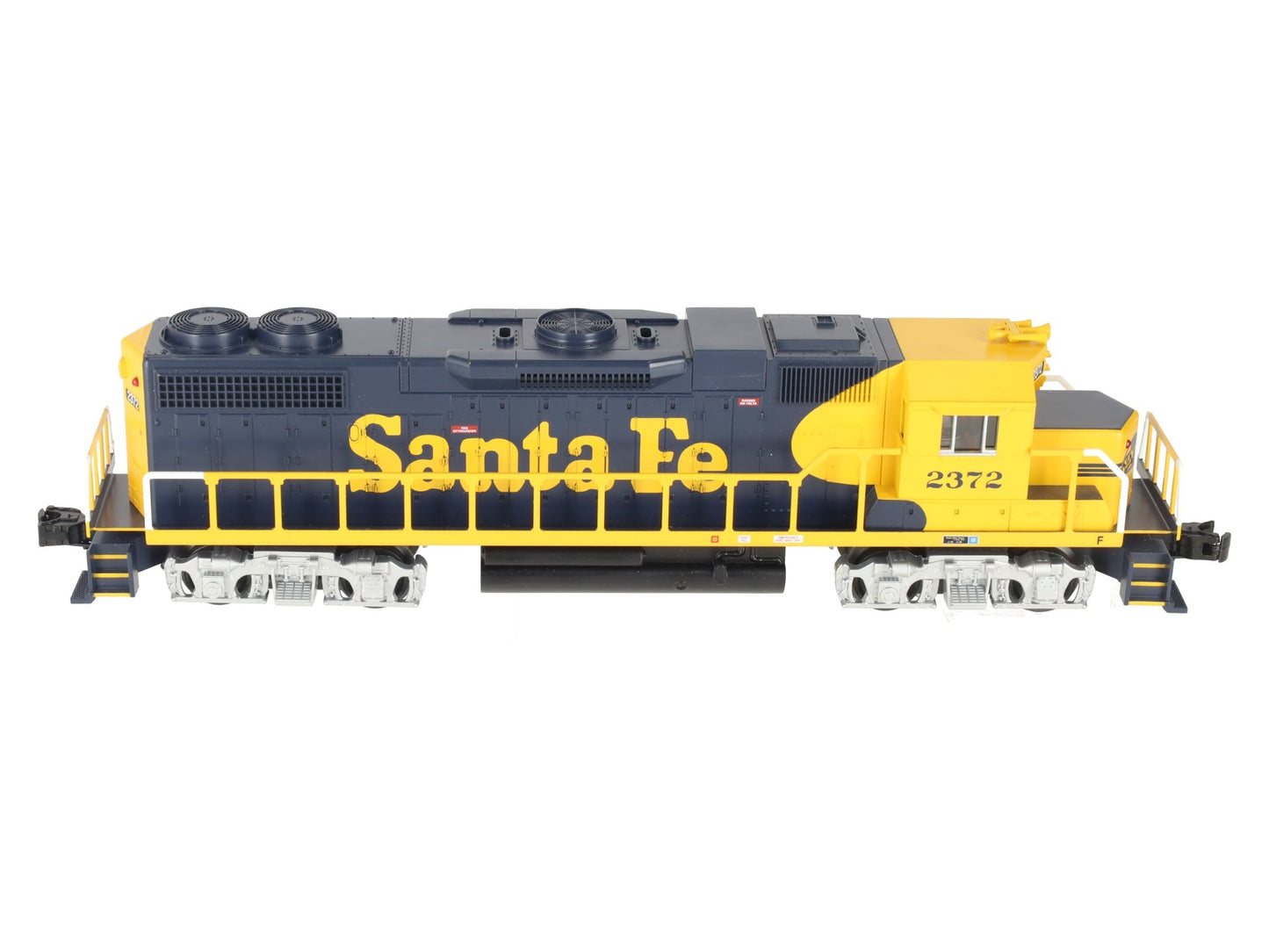 Williams 21225 O Santa Fe EMD GP38 Conventional 3-Rail Diesel Locomotive #2372