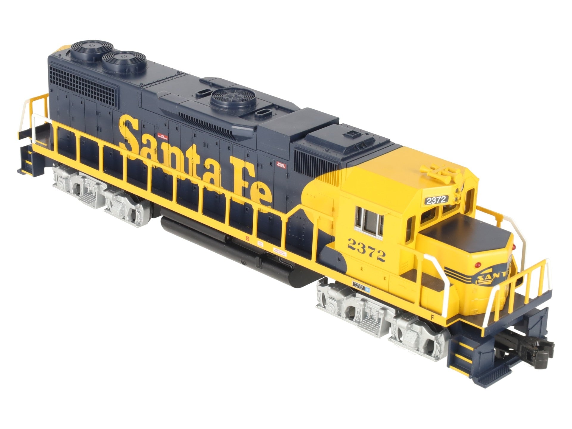 Williams 21225 O Santa Fe EMD GP38 Conventional 3-Rail Diesel Locomotive #2372
