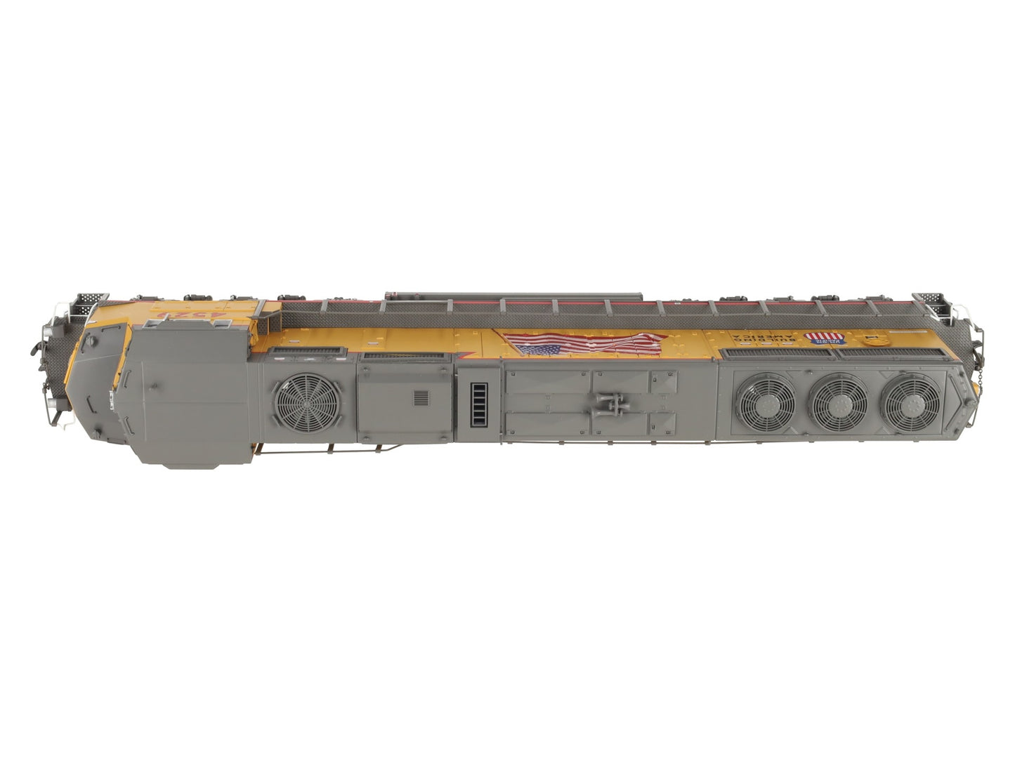 MTH 20-2376-3 O Union Pacific Flag SD70 MAC Non-Powered Diesel Engine #4529 VG/Box