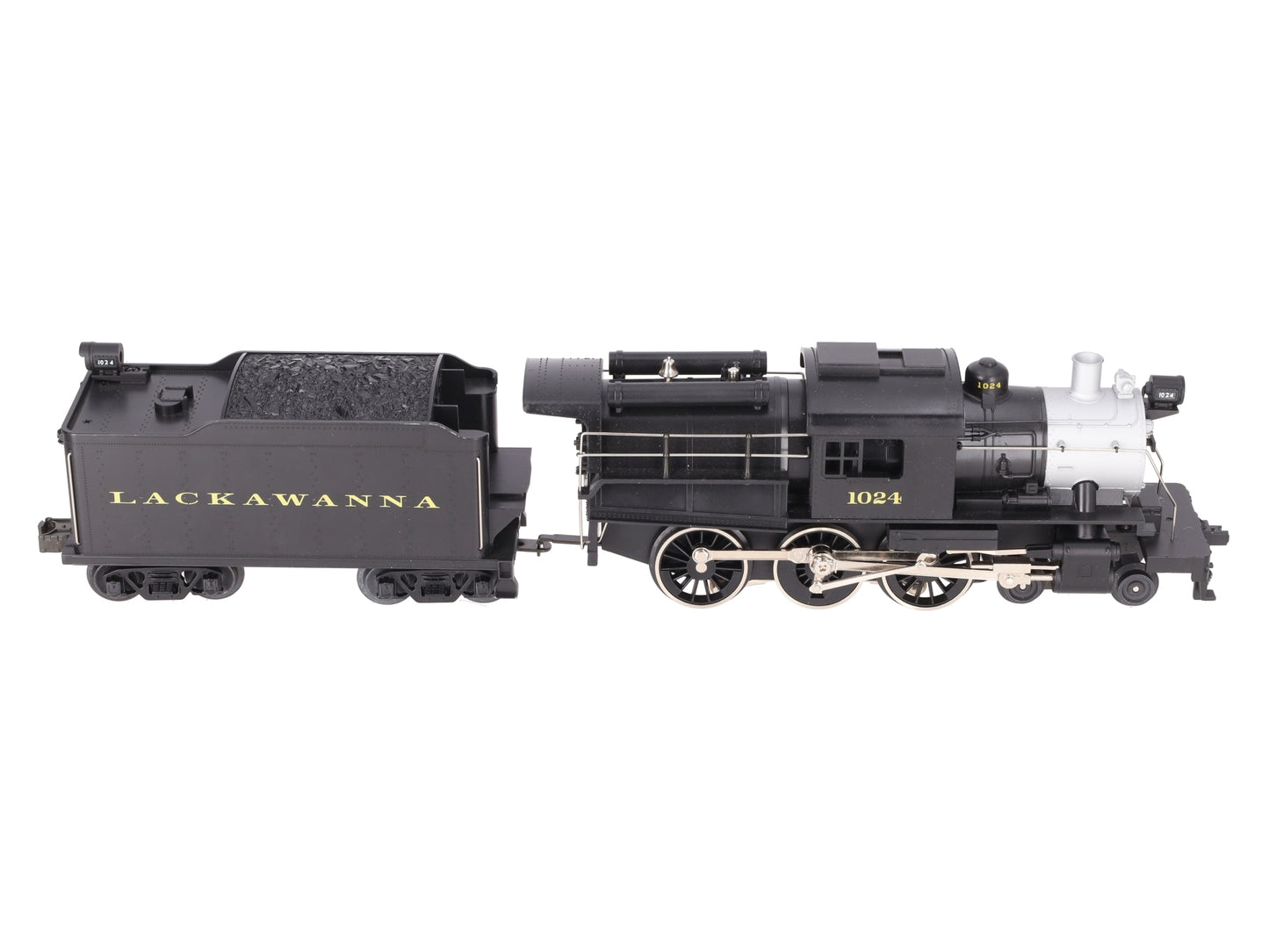 MTH 30-1179-0 O Lackawanna 4-6-0 Camelback Steam Engine w/Loco-Sound #1024 EX