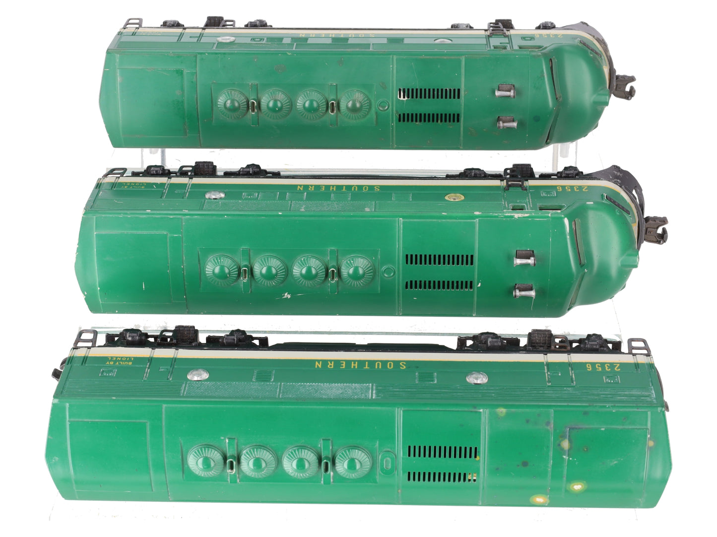 Lionel 2356 Vintage O Southern F-3 ABA Diesel Locomotives VG