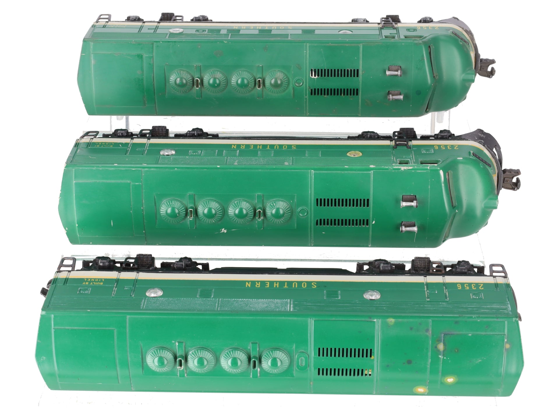Lionel 2356 Vintage O Southern F-3 ABA Diesel Locomotives VG