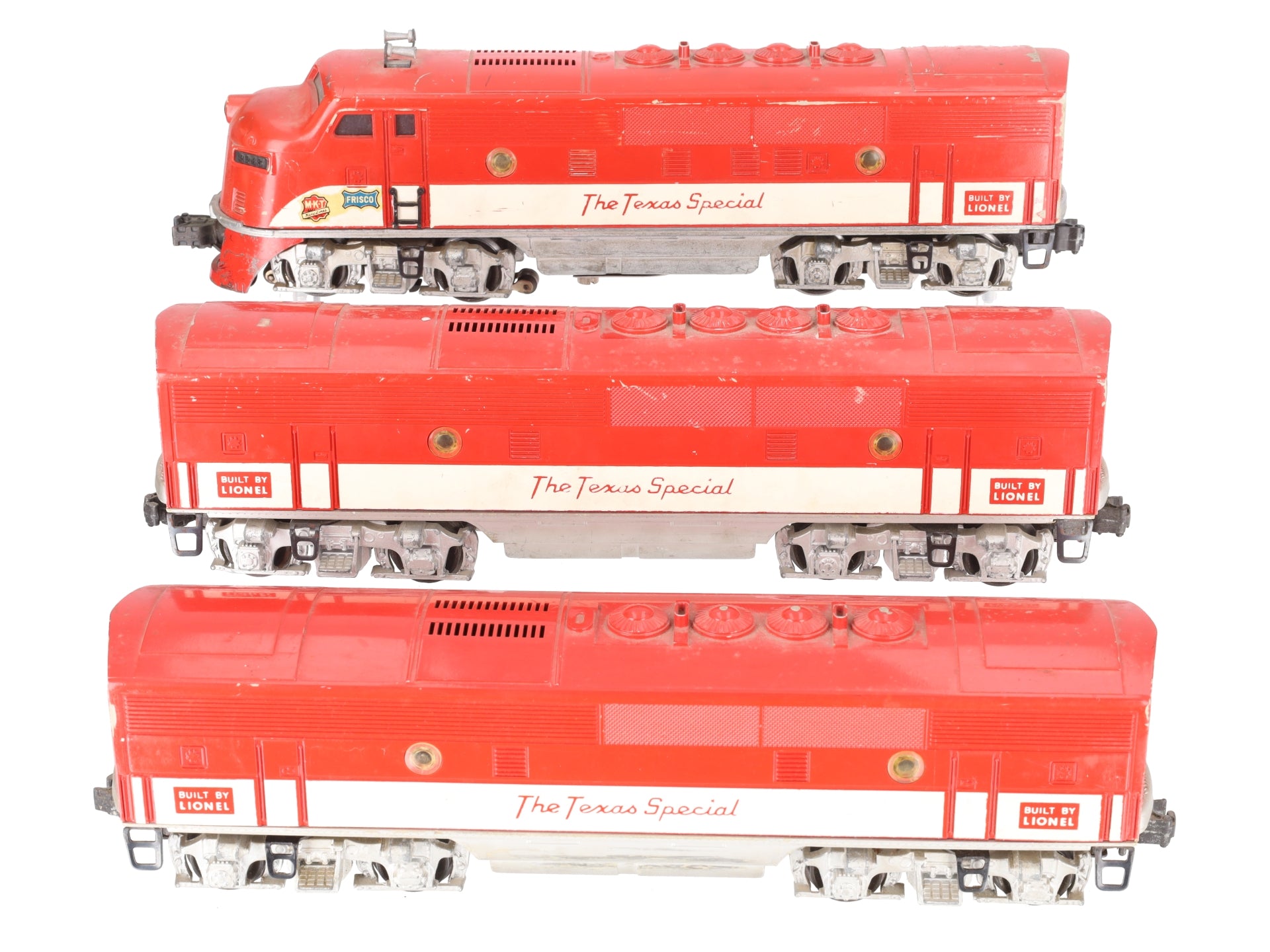 Lionel 2245 Vintage O Gauge Texas Special F-3 ABB Diesel Set VG