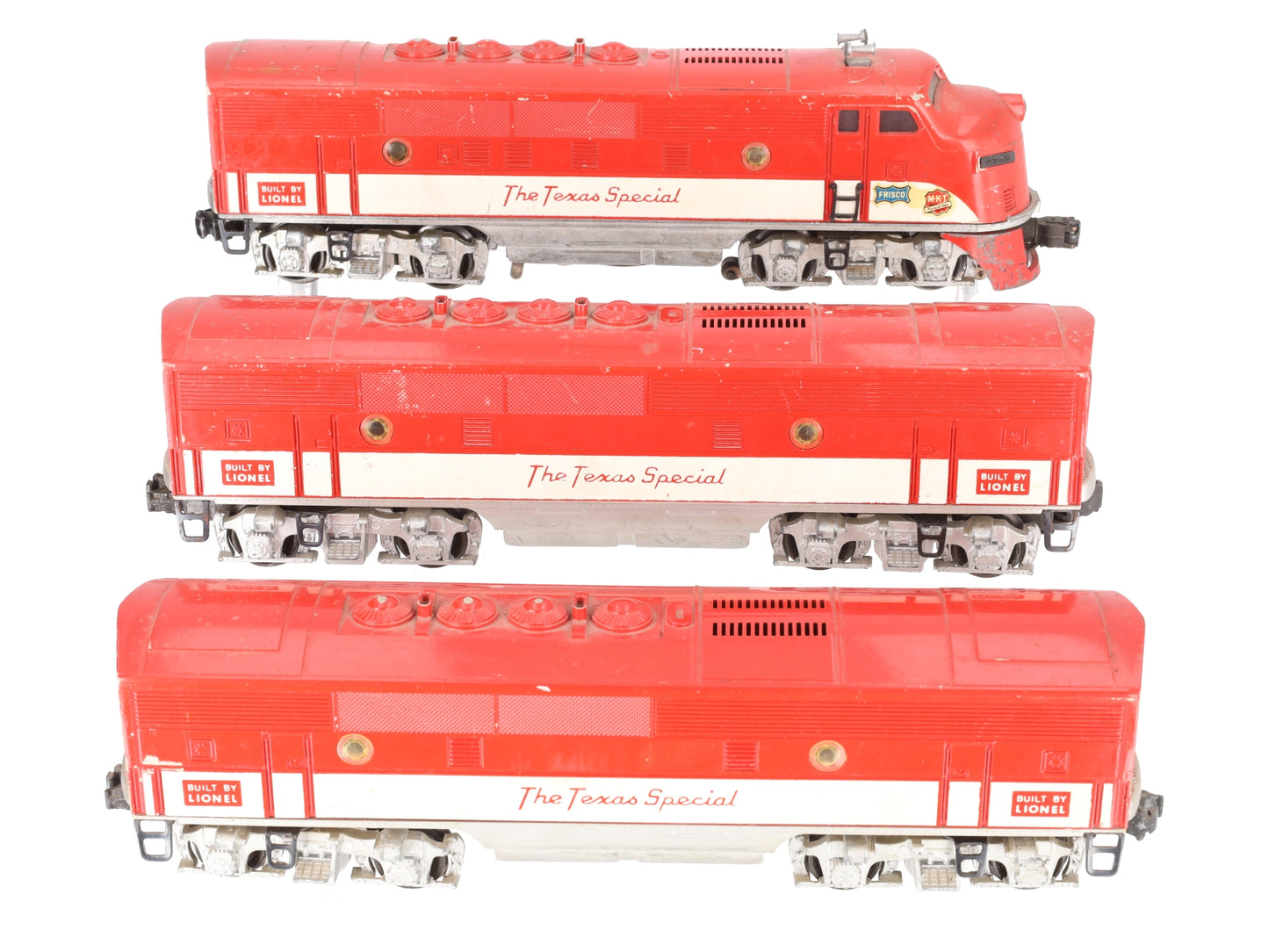 Lionel 2245 Vintage O Gauge Texas Special F-3 ABB Diesel Set VG