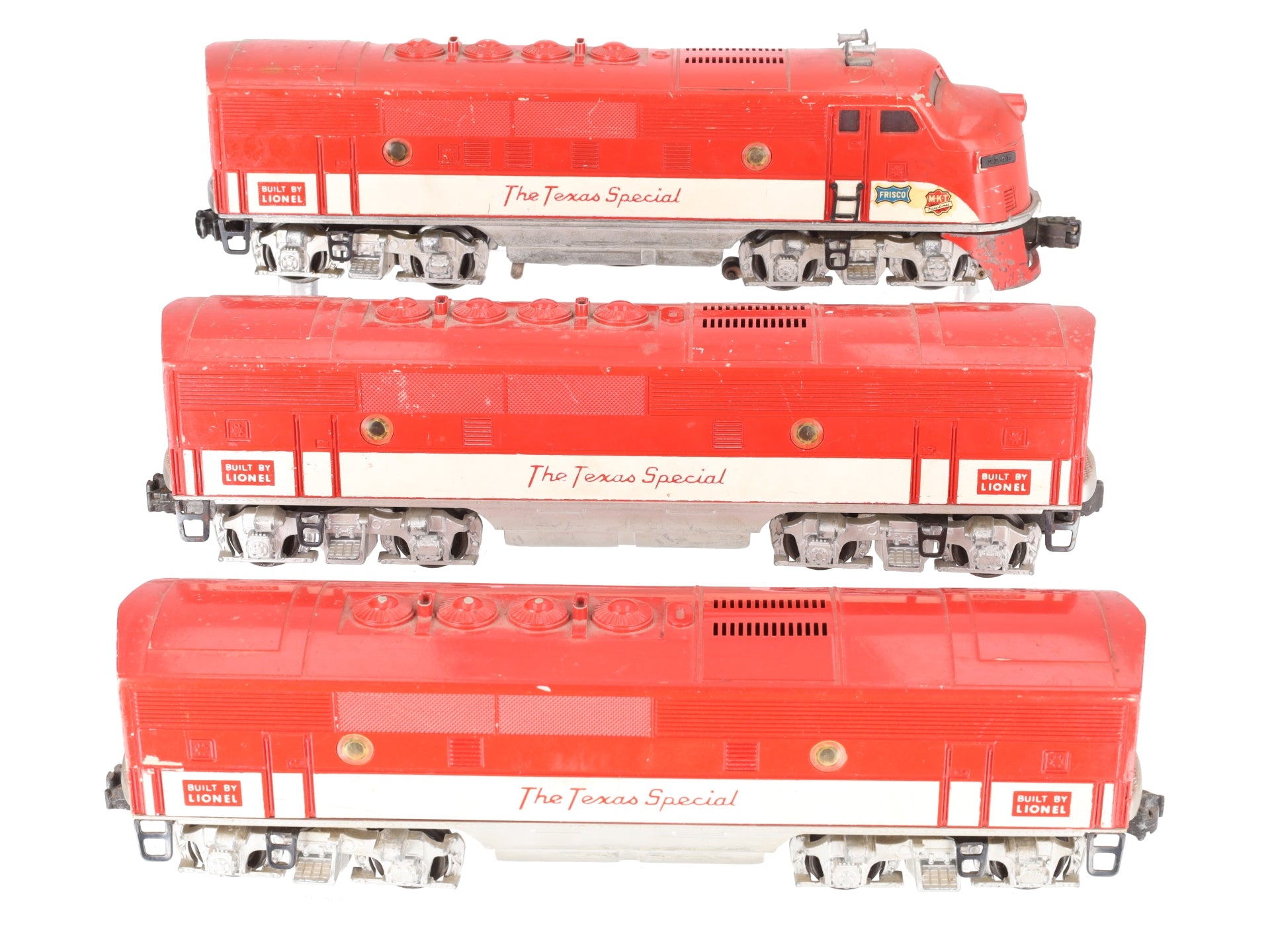Lionel 2245 Vintage O Gauge Texas Special F-3 ABB Diesel Set VG