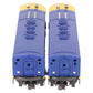 Lionel 6-18117 O Gauge Santa Fe Blue/Yellow F3 AA Diesel Set EX/Box
