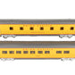 MTH 30-67659 O Gauge Union Pacific 60' Streamlined 2-Car Sleeper/Diner Set LN/Box