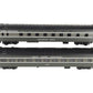 MTH 20-6616 O Gauge NYC 70' Streamlined Sleeper/Diner Passenger Cars Set LN/Box