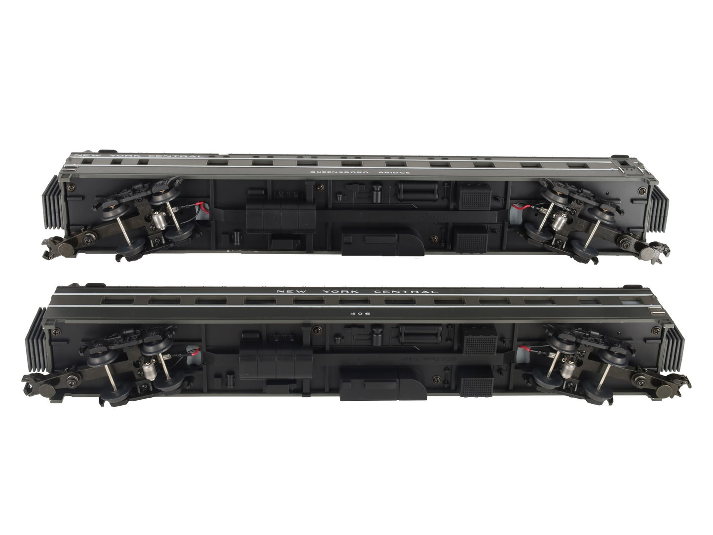 MTH 20-6616 O Gauge NYC 70' Streamlined Sleeper/Diner Passenger Cars Set LN/Box