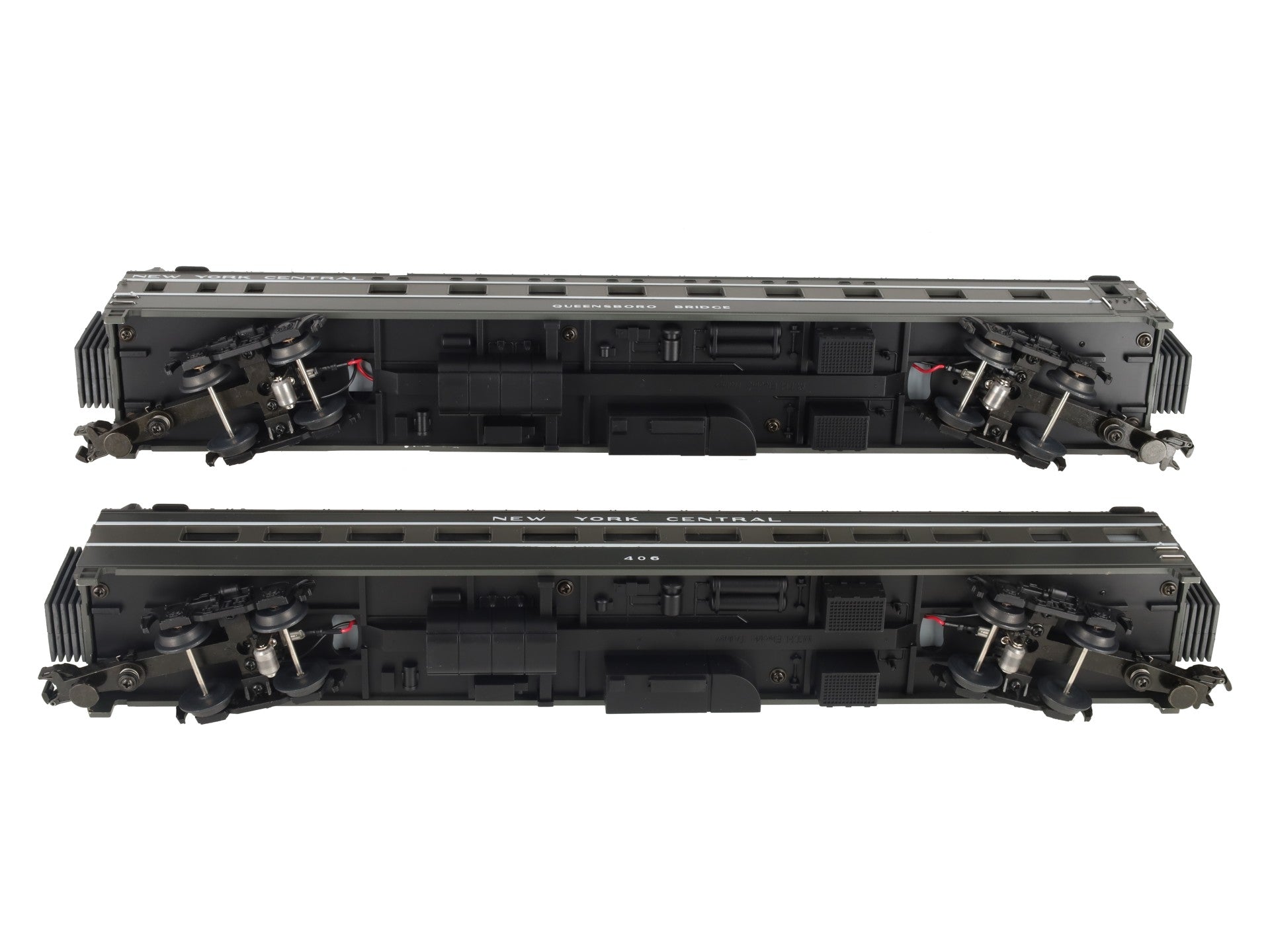 MTH 20-6616 O Gauge NYC 70' Streamlined Sleeper/Diner Passenger Cars Set LN/Box