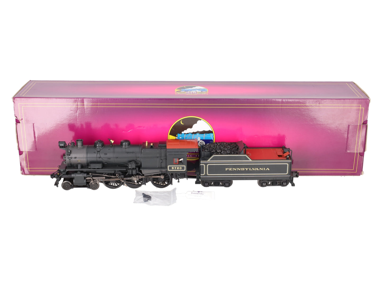 MTH 20-3382-1 Pennsylvania 4-6-0 G-5s Steam Engine #5720 w/PS2 EX/Box