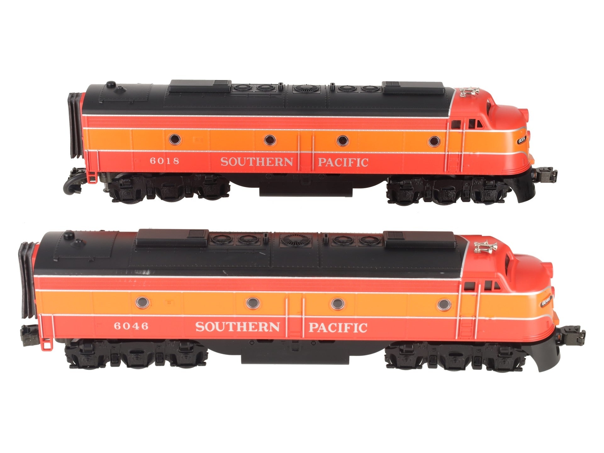 MTH 30-2141-1 Southern Pacific E8 AA Diesel Engine Set  w/PS1 #6018/6046 LN/Box